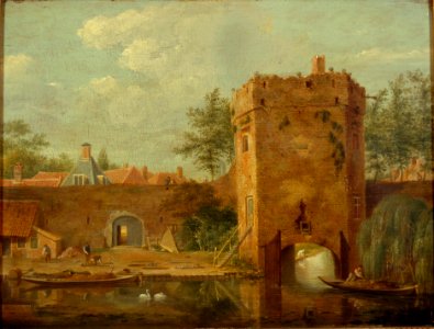 De Sint Servaastoren te Utrecht Centraal Museum 2503