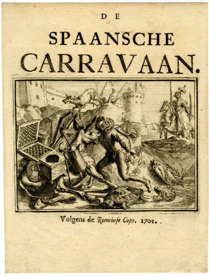 De Spaansche Carravaan (The Spanish Caravan) (BM 1854,0513.522.32)