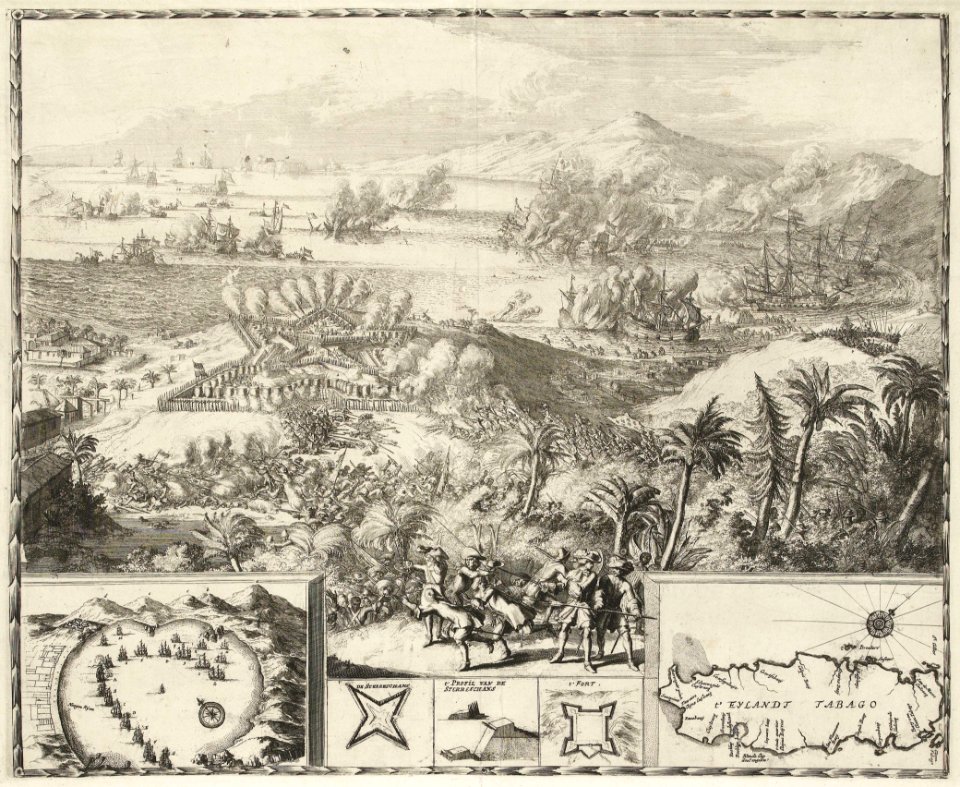 De slag bij Tobago, 3 maart 1677