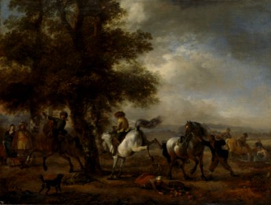 De slaande schimmel Rijksmuseum SK-A-483