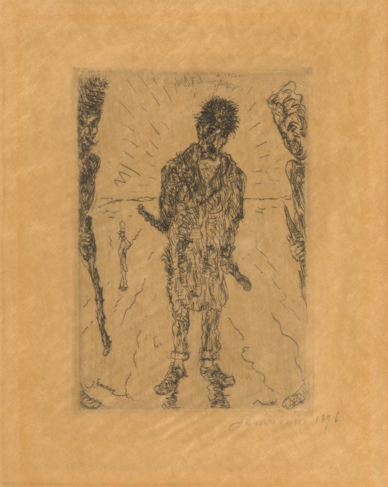 De vechtersbazen, James Ensor, Mu.ZEE Oostende, SM001447