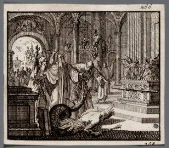 De verbondsark in de tempel van Dagon, objectnr A 48056