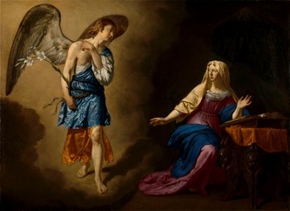 De verkondiging aan Maria Rijksmuseum SK-A-2688
