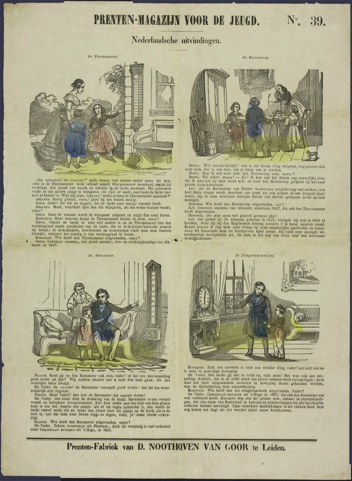 De thermometer-Catchpenny print-PRENT 0161