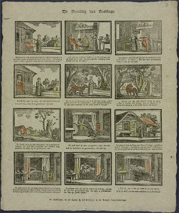 De vertelling van Roodkapje-Catchpenny print-Borms 0874