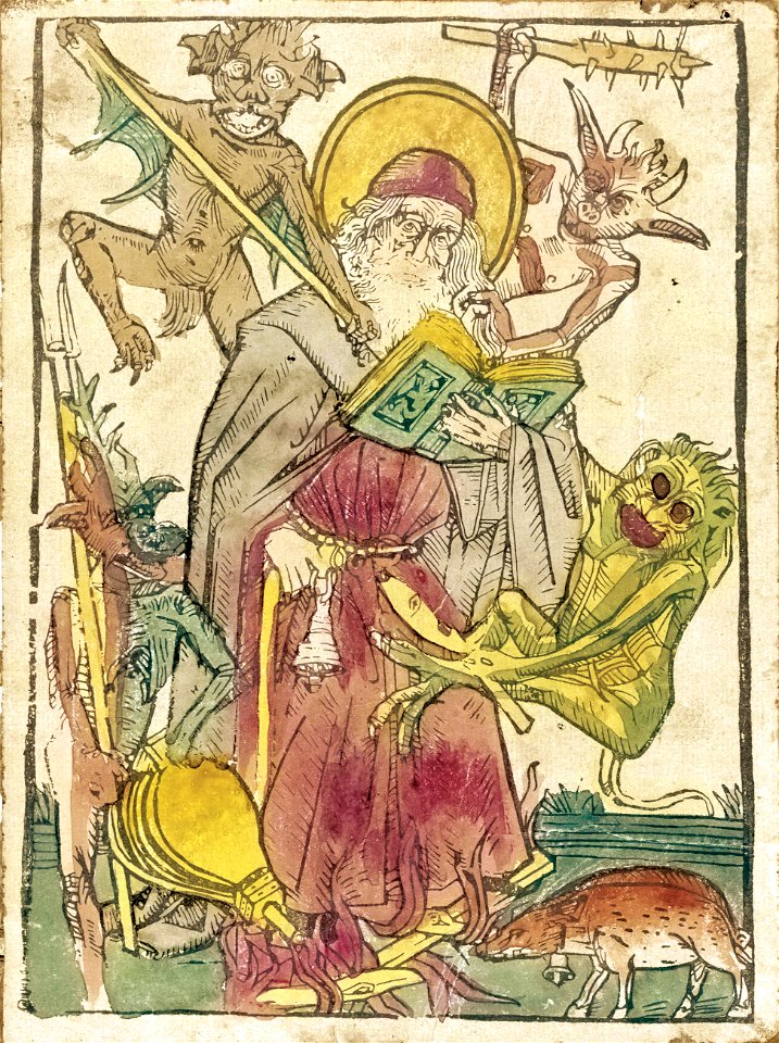 De verzoeking van de heilige Antonius