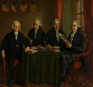De vier oppercommissarissen der Walen te Amsterdam Rijksmuseum SK-C-422