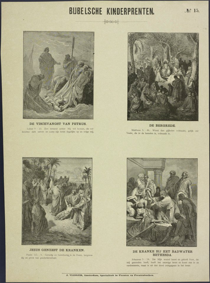 De vischvangst van Petrus-Catchpenny print-Borms 0455