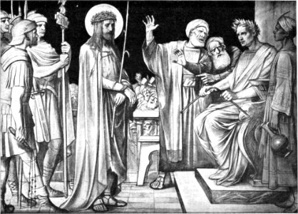 De Volks-Missionaris vol 037 no 005 p 132 Christus voor Pilatus