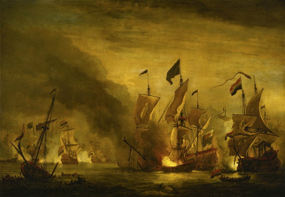 De Velde, Battle Of Solebay