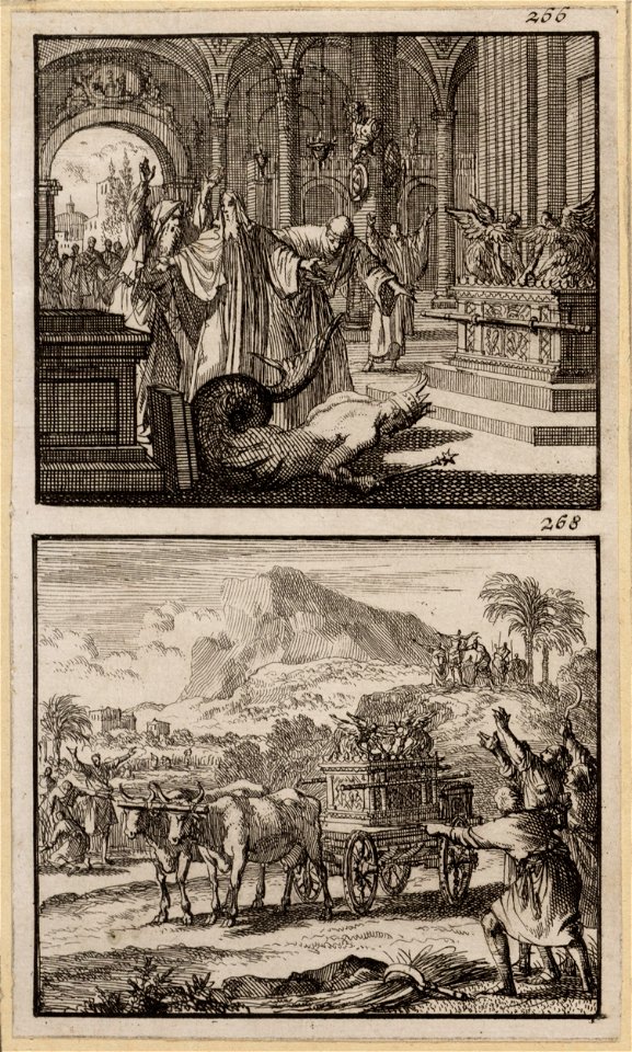 De verbondsark in de tempel van Dagon, Terugkeer van de verbondsark, objectnr A 48145