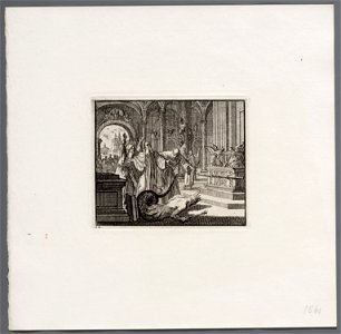 De verbondsark in de tempel van Dagon, objectnr A 47998