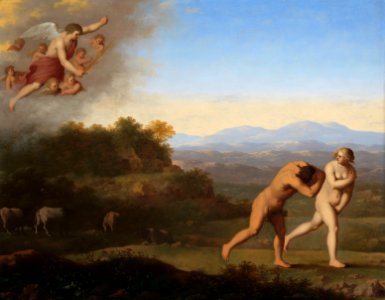 De verdrijving uit het paradijs Rijksmuseum SK-A-312
