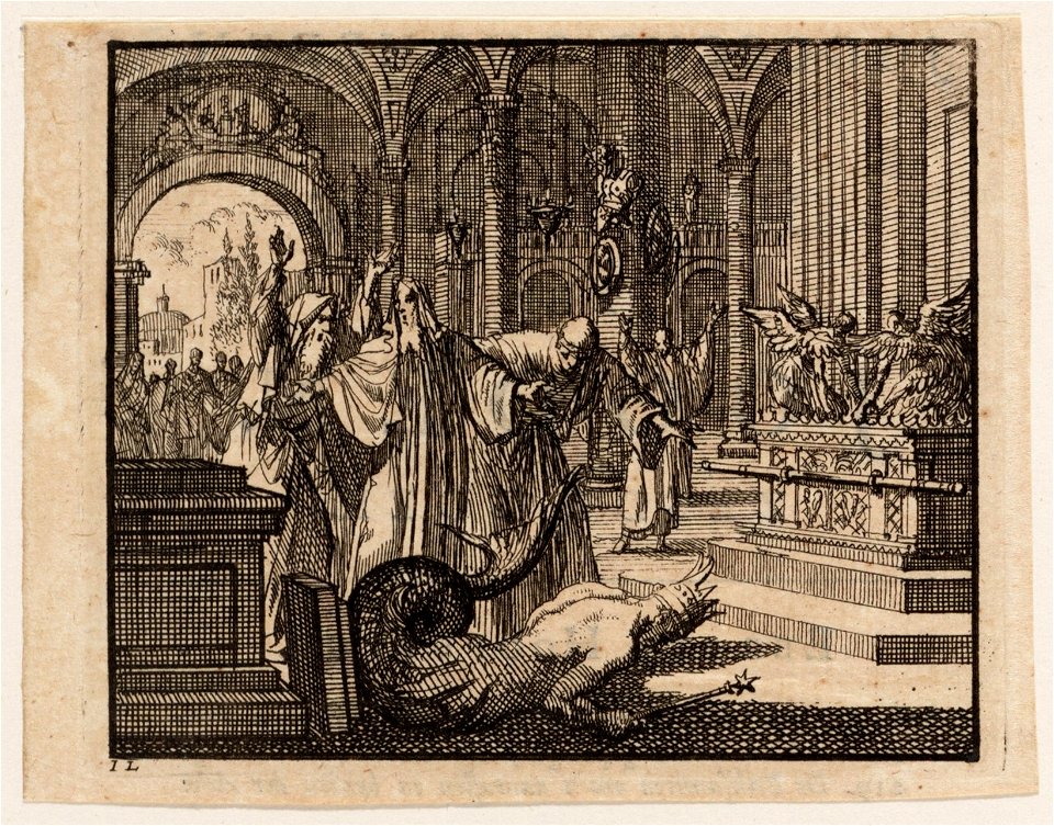 De verbondsark in de tempel van Dagon, objectnr A 47822