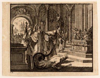 De verbondsark in de tempel van Dagon, objectnr A 47822