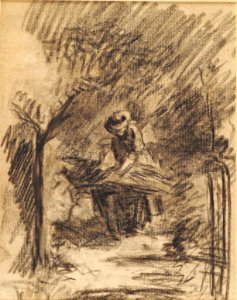 De vrouw in het lover, Jakob Smits, Jakob Smits Museum, 0156