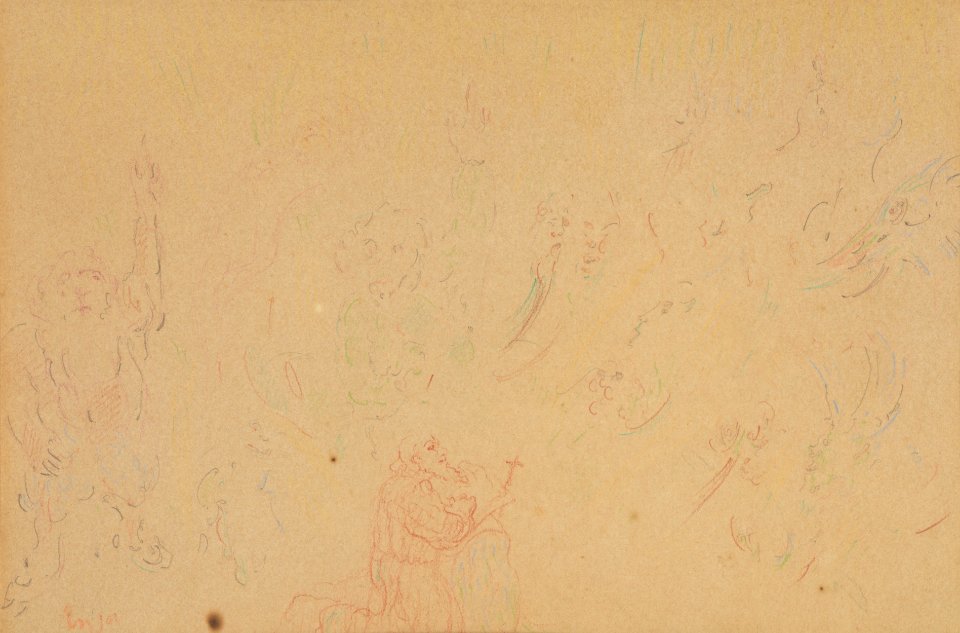 De verzoeking van de Heilige Antonius, James Ensor, Mu.ZEE Oostende, SM000310