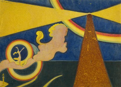 De vuurtoren, Léon Spilliaert, Mu.ZEE Oostende, SM000150a