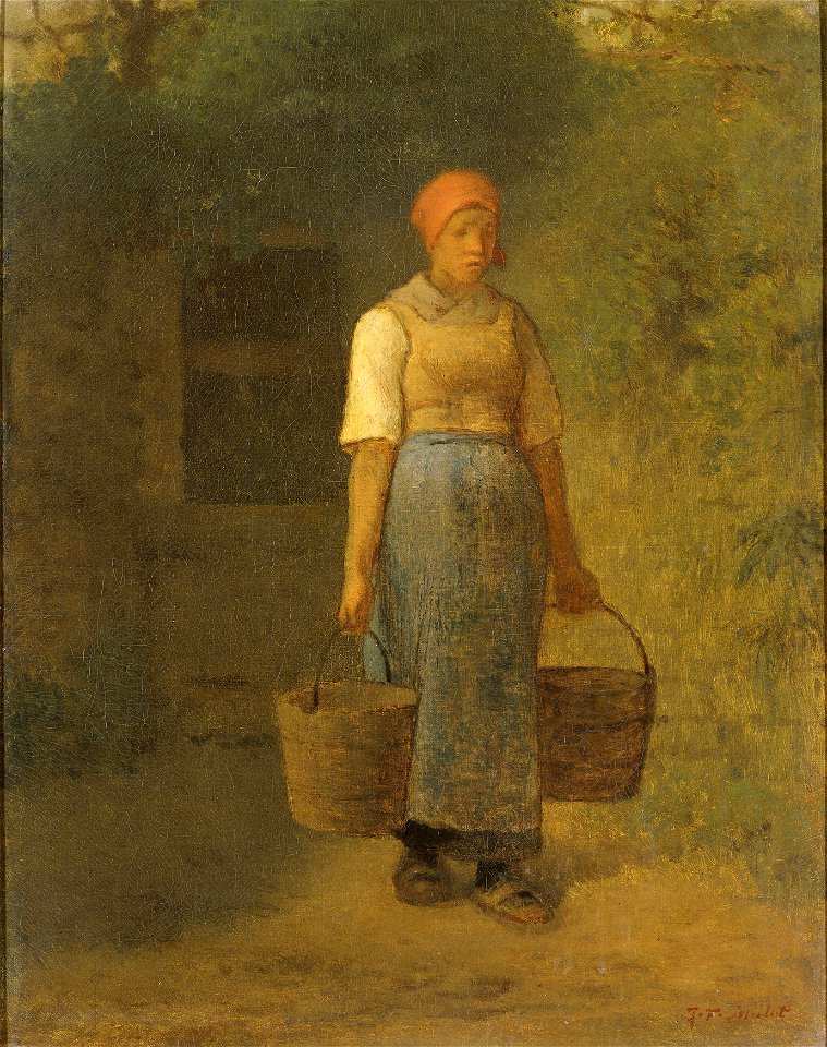 De waterdraagster Rijksmuseum SK-A-2707