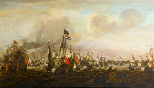 De Vlieger - The Battle of the Downs (21 October 1639)