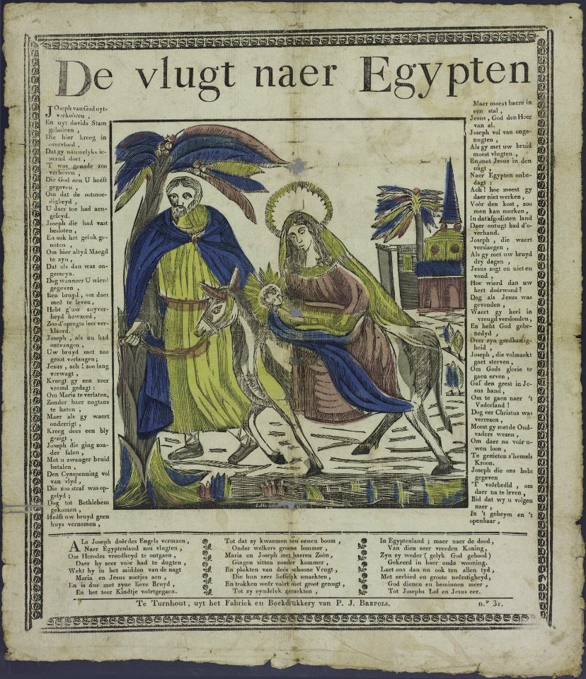 De vlugt naer Egypten-Catchpenny print-Borms 0115