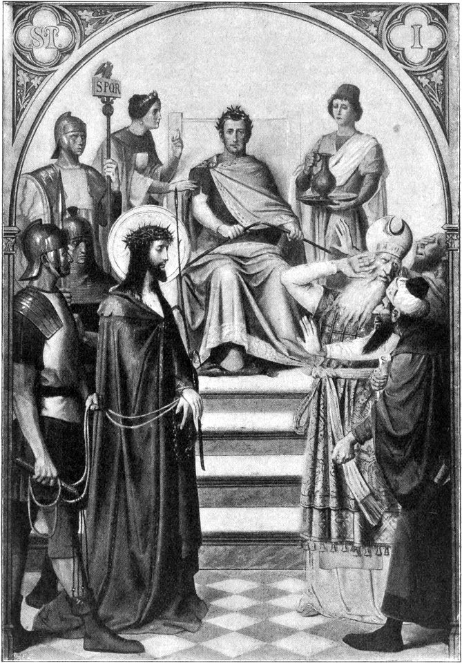De Volks-missionaris vol 030 p 106 Christus voor den rechterstoel van Pilatus