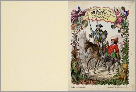 De wonderbare avonturen van ridder Don Quichot van Mancha - PPN 865843163 - Image 2