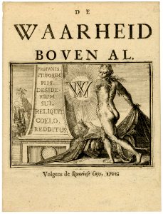 De Waarheid Boven Al (Truth above all things) (BM 1854,0513.522.35)