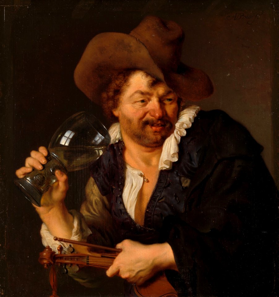 De vrolijke speelman Rijksmuseum SK-A-457