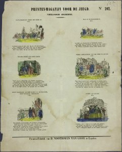 De watergeuzen nemen Den Briel in-Catchpenny print-PRENT 0095