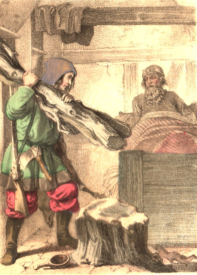 Die Grossmutter im Kreise ihrer Enkel von Franz Hoffmann (Zweite Auflage) Wilhelm Nitzschke Stuttgart (8)