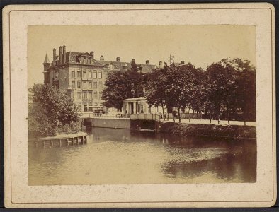 De Weteringschans, gezien over de Singelgracht vanaf de Stadhouderskade, Afb ANWZ00423000001