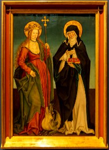 Die Heiligen Margareta und Ottilia-Inzigkofener Altar-WUS04428