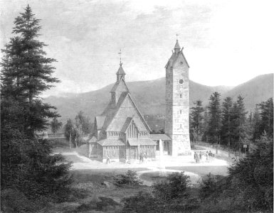 Die norwegische Kirche Wang in Brückenberg-C160
