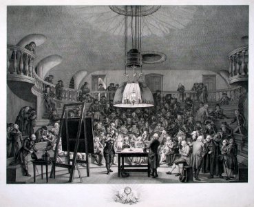 De zaal der physica van Felix Meritis