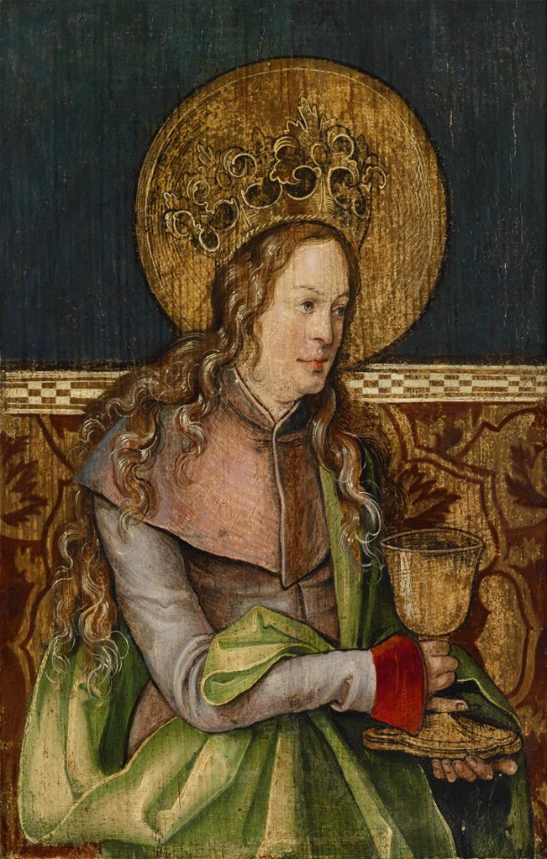 Die heilige Barbara Oberschwäbisch-Allgäuischer Meister um 1510-15