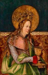 Die heilige Barbara Oberschwäbisch-Allgäuischer Meister um 1510-15