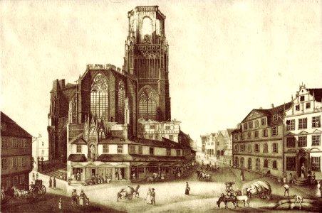 Die Ruine der Liebfrauenkirche zu Mainz