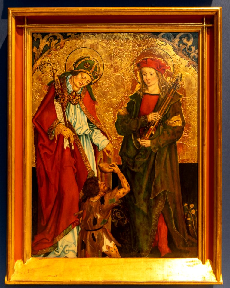 Die Heiligen Martin und Sebastian-Inzigkofener Altar-WUS04430