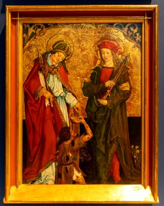 Die Heiligen Martin und Sebastian-Inzigkofener Altar-WUS04430