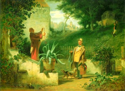 Die Jugendfreunde (Carl Spitzweg)