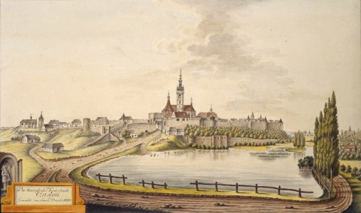 Die Koenigliche Kreisstadt Czaslau gemahlt von Joann Venuto 1810