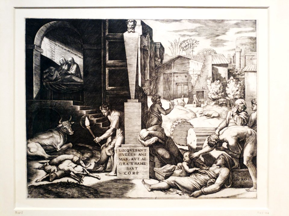 Die Pest in Phyrgien (Il Morbetto), um 1514