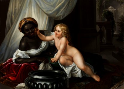 Die Mohrenwäsche Kopie nach Carl Begas