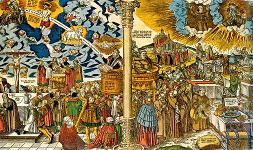 Die wahre Religion Christi und die falsche Lehre des Antichristen