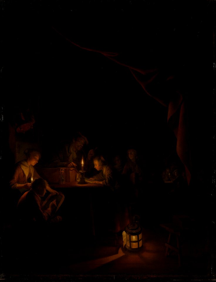 De avondschool Rijksmuseum SK-A-87