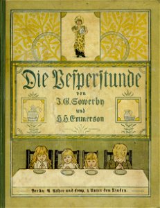 Die Vesperstunde 1881. Free illustration for personal and commercial use.