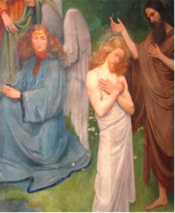Die Taufe Christi an der Kierch zu Jonglënster