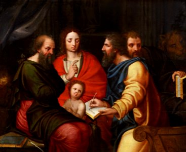 Die vier Evangelisten Flandern 16 Jh