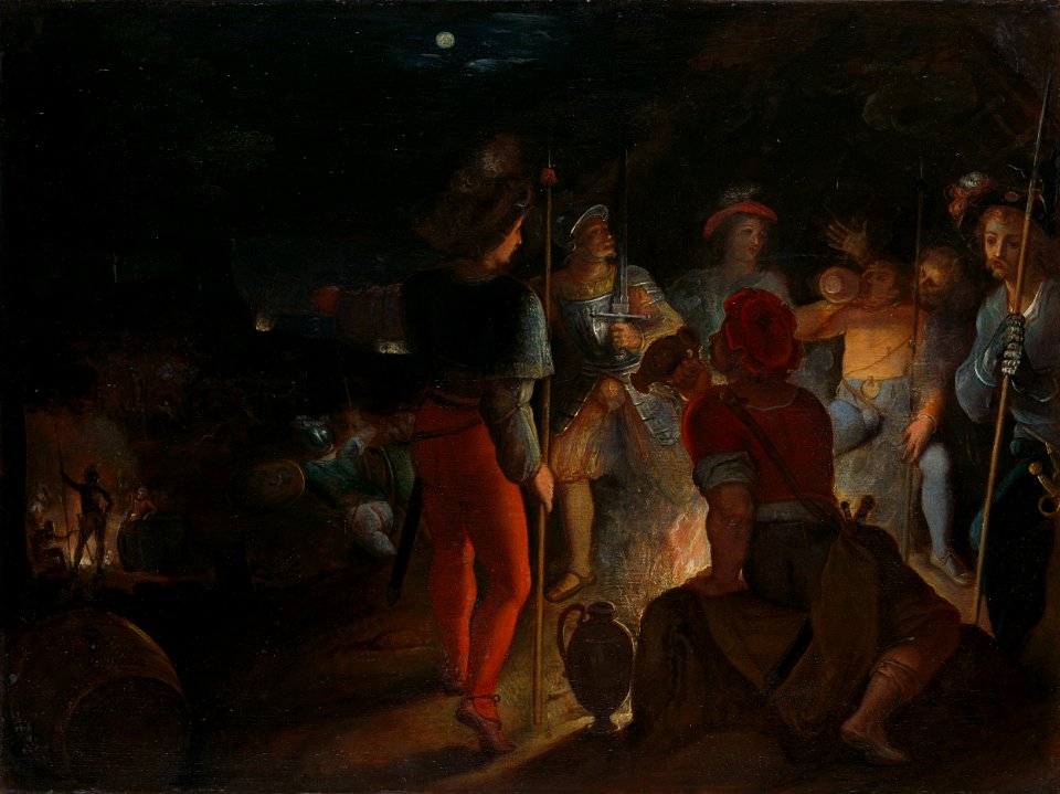 De Bataafse belegering van het Romeinse legerkamp Vetera Rijksmuseum SK-A-426